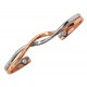 Sergio Lub Magnetic Cuff Bracelet – Copper Silver Dance Magnetic