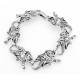 Sterling Silver Dragon Bracelet