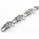 Sterling Silver Dragon Bracelet