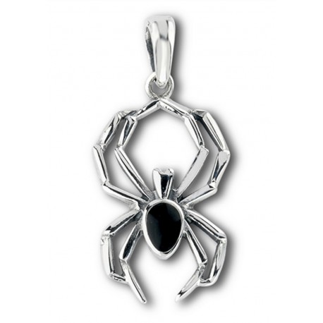 Sterling Silver Spider Pendant