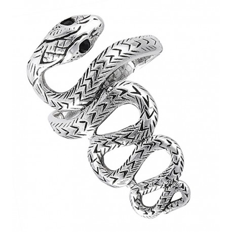 Sterling Silver Snake Ring