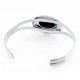 Sterling Silver Chanel Inlay Cuff Bracelet Carolyn Pollack