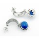 Sterling Silver Reversible Lapis Bear Earrings Carolyn Pollack