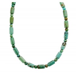 Southwestern Turquoise Necklace w Sterling Silver