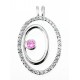 Sterling Silver Pendant with CZ