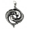Sterling Silver Pisces Pendant 