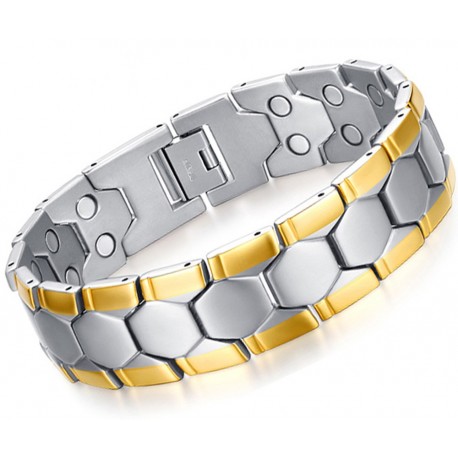Stainless Steel Men's Magnetic Bracelet