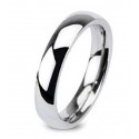 Stainless Steel Band Ring For Ladies