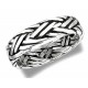 Sterling Silver Rope Band Ring