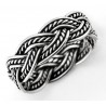 Sterling Silver Weave Band Ring