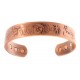 Magnetic Copper Bracelet with Southwestern Design