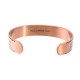 Magnetic Copper Bracelet with Horseshoe