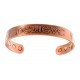 Magnetic Copper Believe Bracelet