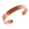 Magnetic Copper Faith Bracelet