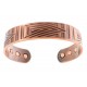 Magnetic Solid Copper Bracelet with Arrow