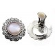 Sterling Silver Clip Earrings with Mother of Pearl
