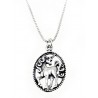 Sterling Silver Unicorn Pendant with Chain