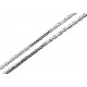 Sterling Silver Square Byzantine Chain 20 Inch