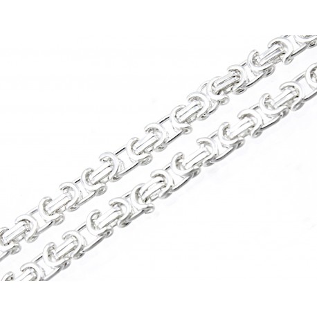 Sterling Silver Byzantine Necklace