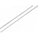 Sterling Silver Rope Chain 16 Inch