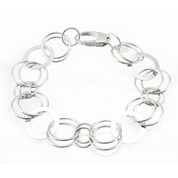Sterling Silver Harmony Link Bracelet