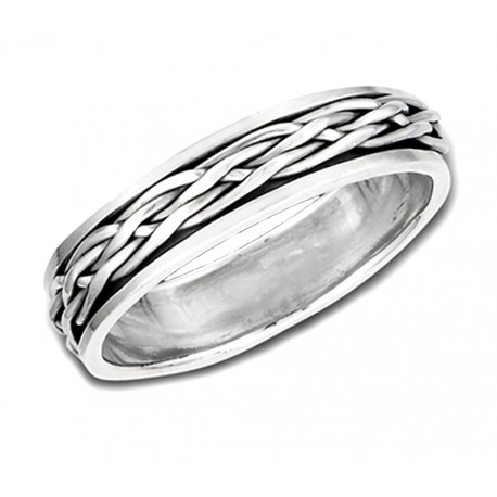 Sterling Silver Spinning Ring