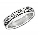 Sterling Silver Spinning Ring