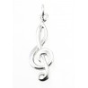 Sterling Silver Clef Charm