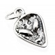 Sterling Silver Alien Face Charm