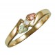 10K Black Hills Gold Diamond Accented Ladies Ring