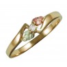 10K Black Hills Gold Diamond Accented Ladies Ring