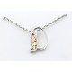 Black Hills 12K Gold on Sterling Silver D Letter Pendant - Initial Pendant