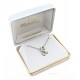 Black Hills 12K Gold on Sterling Silver H Letter Pendant - Initial Pendant