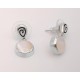 Sterling Silver and MOP Earrings