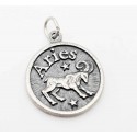 Zodiac Sterling Silver Charm or Pendant - Aries