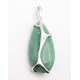 Sterling Silver Pendant w Aventurine