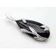 Sterling Silver Pendant w Black Onyx