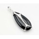 Sterling Silver Pendant w Black Onyx