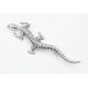 Sterling Silver Lizard Pin