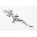 Sterling Silver Lizard Pin