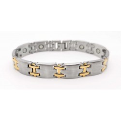 Magnetic Stainless Steel Link Bracelet