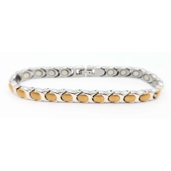 Magnetic Stainless Steel Link Bracelet