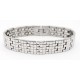 Magnetic Stainless Steel Link Bracelet