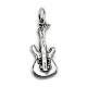 Sterling Silver Guitar Charm