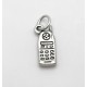 Sterling Silver Cell Phone Pendant with Chain