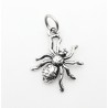 Sterling Silver Spider Pendant with Chain