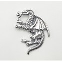 Sterling Silver Dragon Pendant