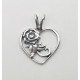 Sterling Silver Heart Pendant
