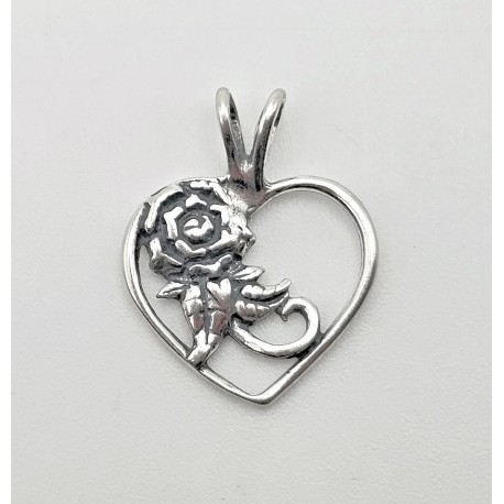 Sterling Silver Heart Pendant