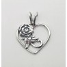 Sterling Silver Heart Pendant